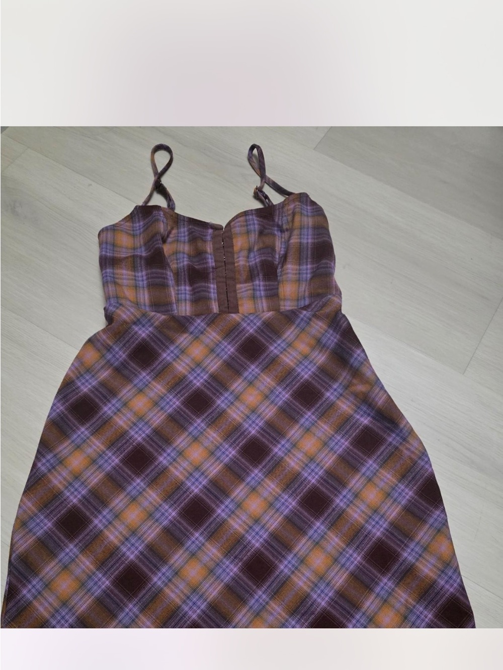 Urban Outfitters Mini Plaid Dress